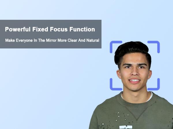 ONE LIFE 720P Full HD Webcam with Noise-Canceling Microphone Adjustable FOV Zoom USB HD Computer Camera for Corporate Video Conferencing & Calls