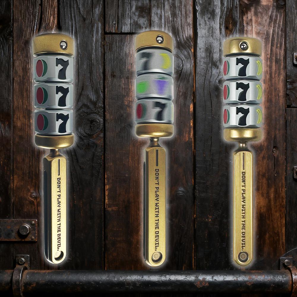 JAJOIITOY New EDC Lucky Stress-relief Finger Spinner,Gift for Friends,Metal Fidget Toy, Party Gift.