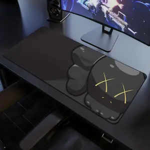Custom Hypebeast Cartoon Figure Extra Large Desk Mat Keyboard Mouse Pad | E-Sports Desk Mat | Desk Decor for Gamers | Boys' Rooms Gift large mousepad