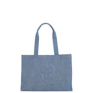 ANINE BING Lara Tote Bag in Cascade Blue