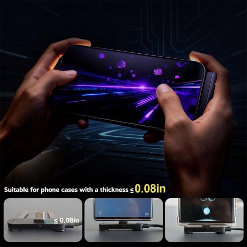 240W Fast Charging Cable Type C 5 FT, Invisible Stand Charging Cable, Flat 30 W Lightning Cable,65 W Type A Cable Right Angle,for iPhone 17 Series, Samsung Galaxy S25 S24 Ultra etc (BlacK) 240W Fast Charging Cable Type C 5 FT, Invisible Stand Charging Cable, Flat 30 W Lightning Cable,65 W Type A Cable Right Angle,for iPhone 17 Series, Samsung Galaxy S25 S24 Ultra etc (BlacK)