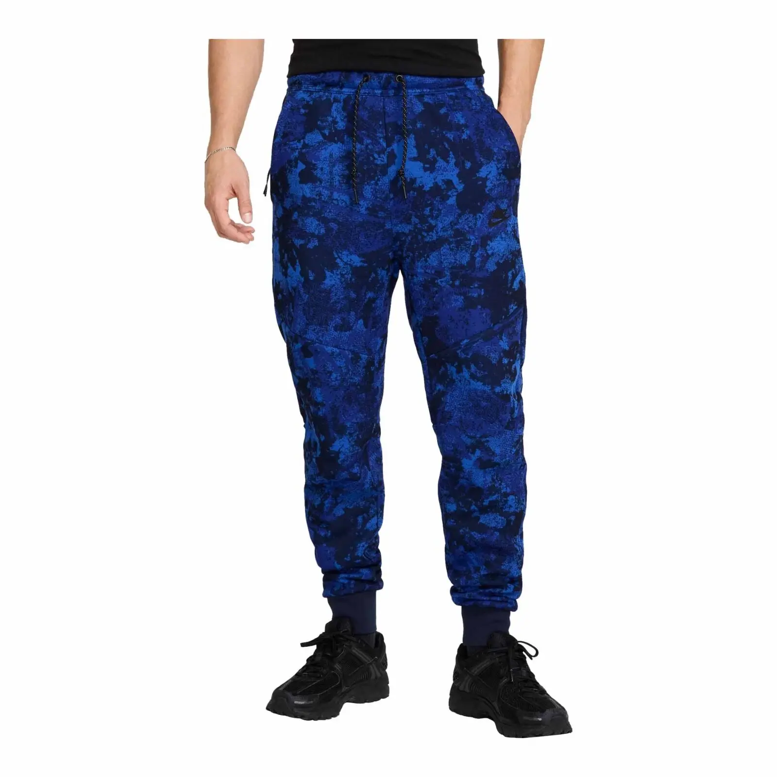 Nike Sportswear Tech Fleece Joggers Camo Blue Mens XL