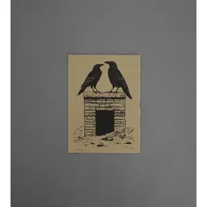 Fireplace  - High-Quality Print