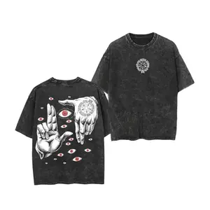 Alucard Hellsing Vampire Ver.2 Anime Washed Heavyweight Cotton T-shirt,Gift For Anime Fan&Anime Lover,Cosplay
