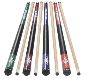 Kmise Pool Cue Stick Set, Canadian Maple 58 Inch 18 19 20 21oz 13mm Tips, New Upgraded Irish Linen Wire Grip Billiard Table Cues Sticks, 4 Colors Optional, for Bar Professional Adults