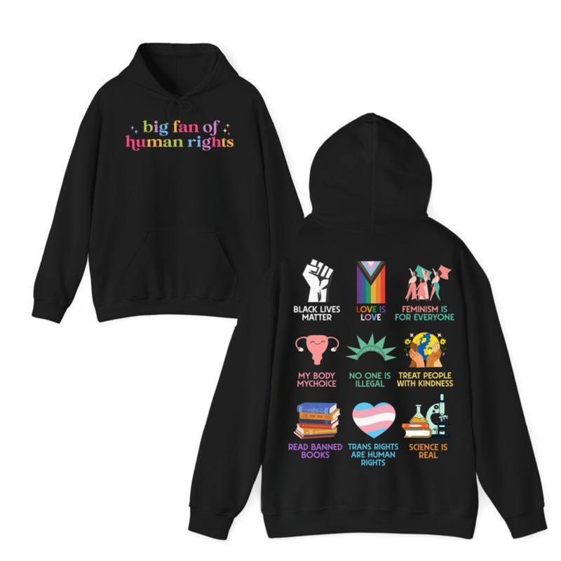 Big fan of human rights Hoodie,  Human Rights Hoodie
