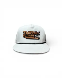 White Ramblin Man Rope Hat