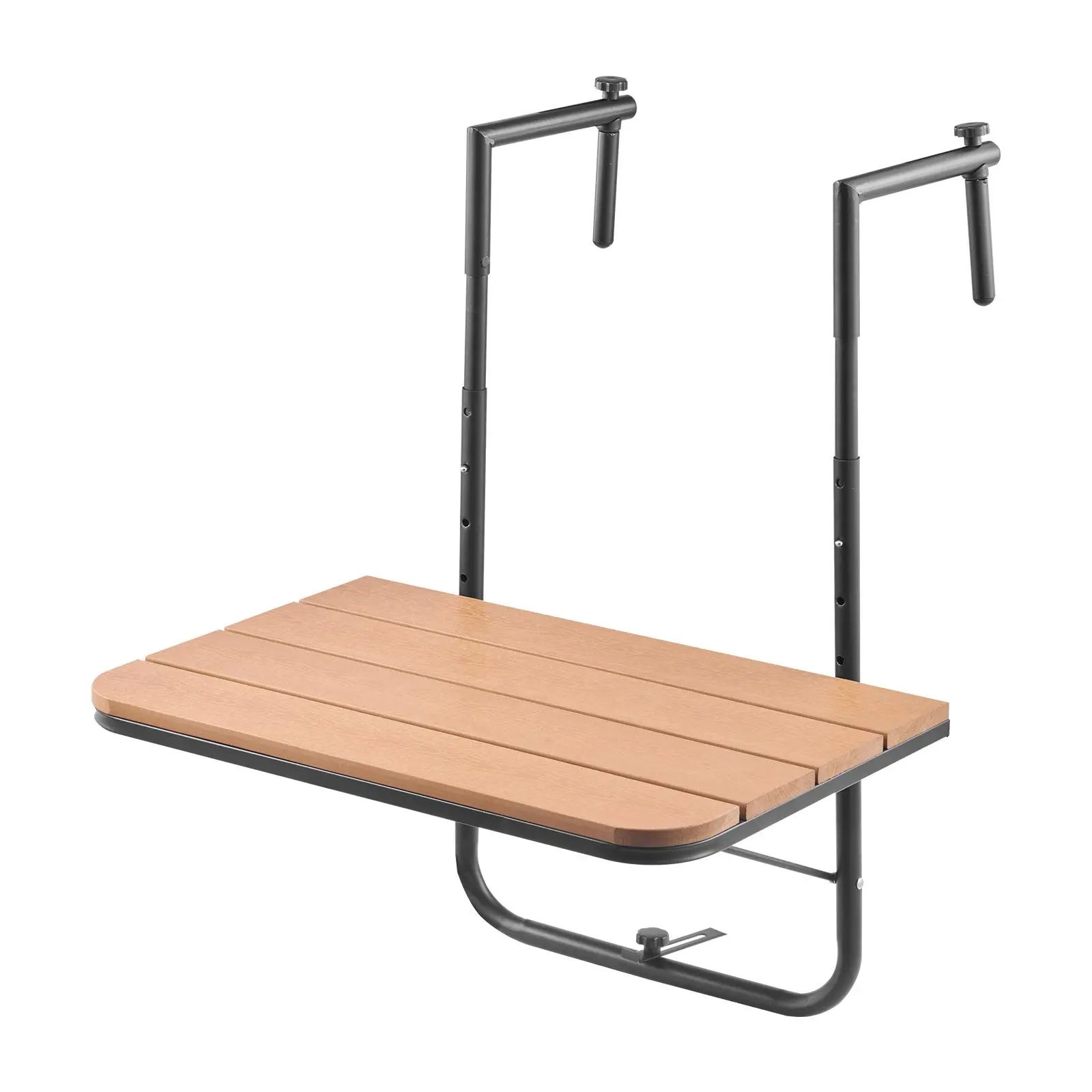 【SummerFinds】VEVOR Balcony Hanging Table 25 x 24 in Outdoor Patio Railing Bar Table Adjusable