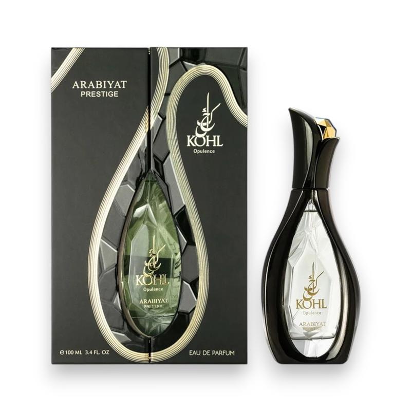 Arabiyat Prestige | Kohl Opulence | Eau De Parfum | Unisex Fragrance | 100 ML - 3.4 oz | Bergamot - Ginger & Woody Notes | Aromatic Fragrance