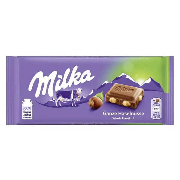 Chocolate Milk with Whole Nuts – 3.53 oz (100gr)