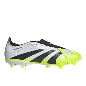 adidas Mens Predator League Fold-Over Tongue Firm GroundMulti Ground Soccer Cleats  - White