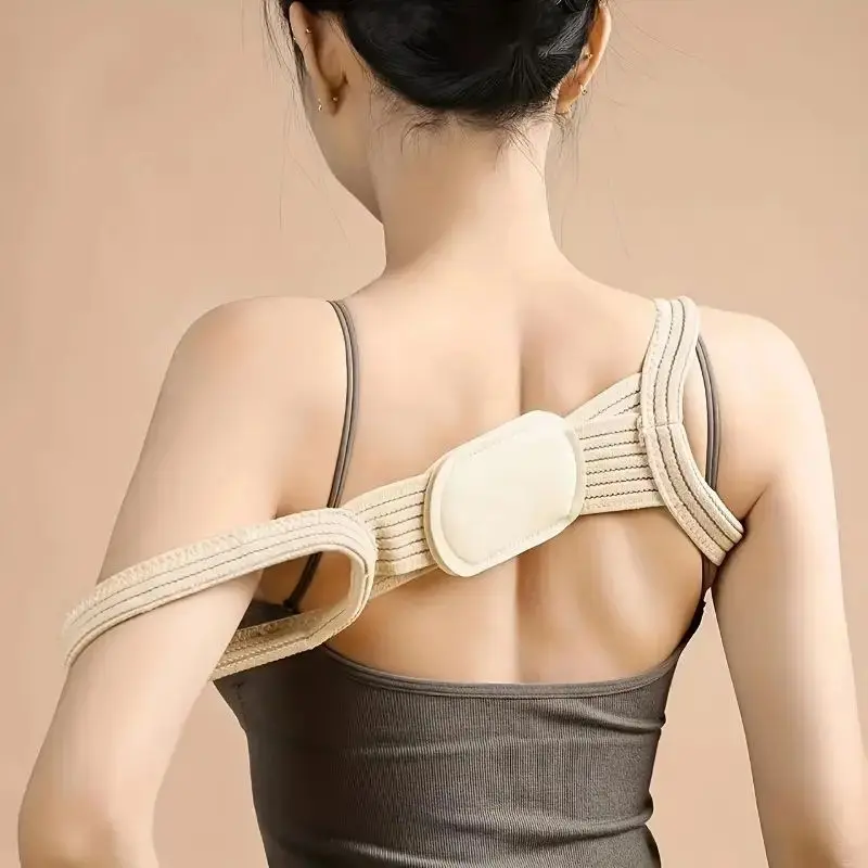 Posture Correction Belt, Easy-to-Use Adjustable High-Elasticity Posture Trainer, Lightweight Breathable Garment Accessory.excellent gifts for Christmas and new year,Must-buy on Black Friday
