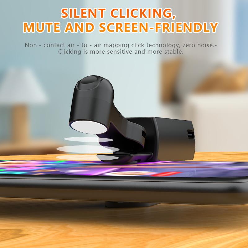 2026 Rechargeable version Automatic Clicker - Auto Clicker Speed Tool – Fast Screen Tap Simulator for Smartphones and Controllers | Smart Trigger for Shopping, Rewards, Live Broadcast Likes and Tasks Portable Selfie