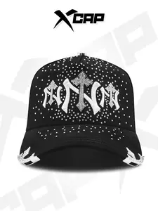 Letras N Y 3 Cruces White and Black (Includes box and 2 pins)