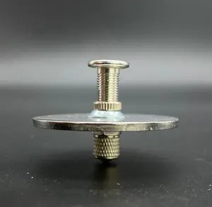 High-Speed Pull-String Zinc Alloy Spinning Top
