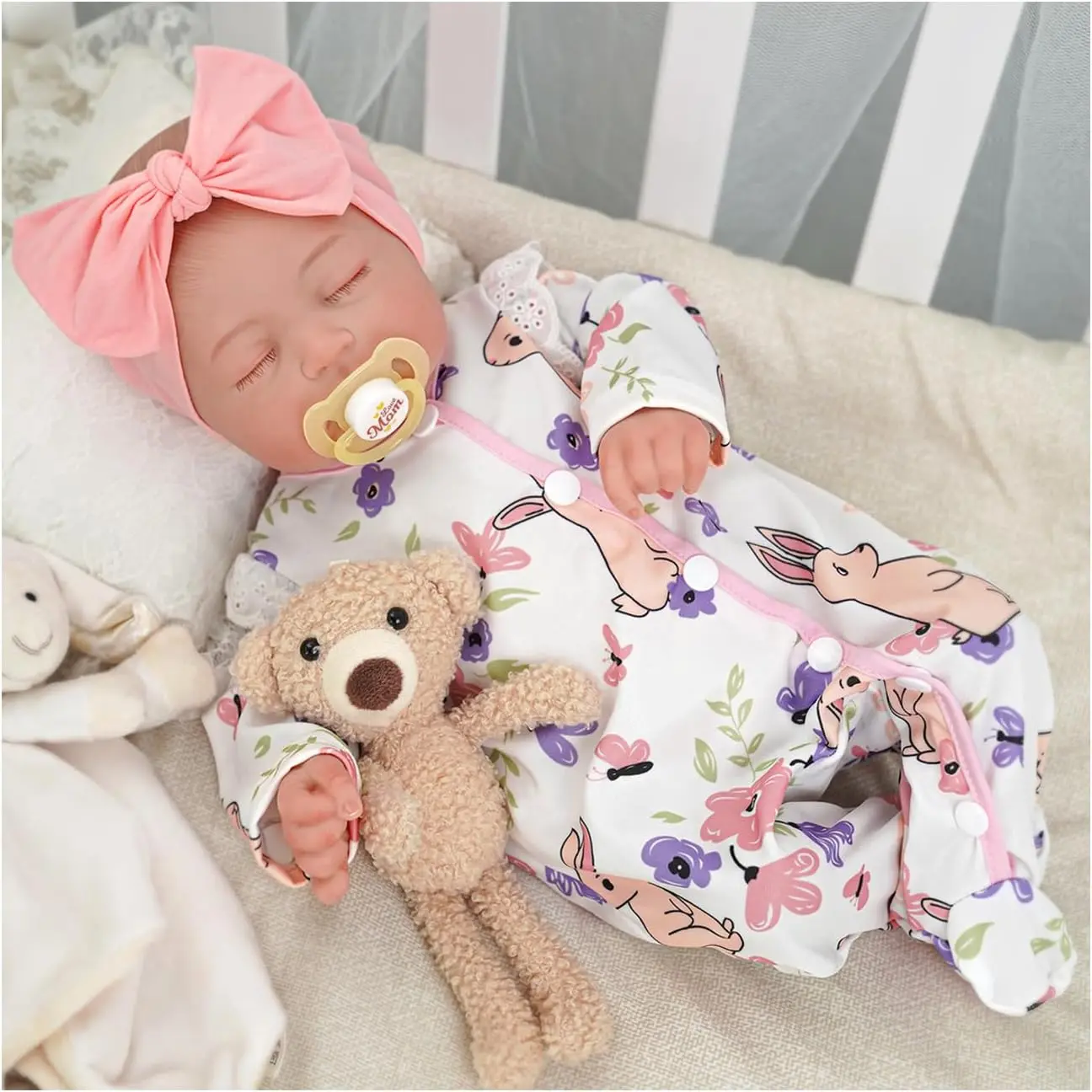 #summerwins Babeside Realistic Reborn Baby Dolls 17/20/22 Inch Soft Body Lifelike Newborn Doll Girl & Boy with Gift Box for Kids Age 3+