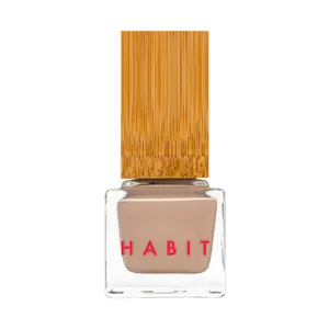 Habit Cosmetics | Nail Polish Breathable Bio based Brown shades Vegan, Cruelty Free, 21 Toxins Free, 0.3 Oz For Manicure, Fast Drying, Streak Free, Long lasting with Hibiscus and Samphire Extract Salon Quality Cutics