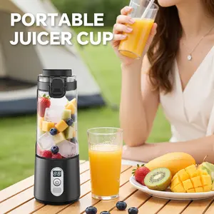 Best multi-function Portable Blender USB Rechargeable, portable juicer,just a few seconds to make smoothie juice milkshake vegetable juice your ideal tool, suitable for home and outdoor and fitness and office your best gift, easy to clean