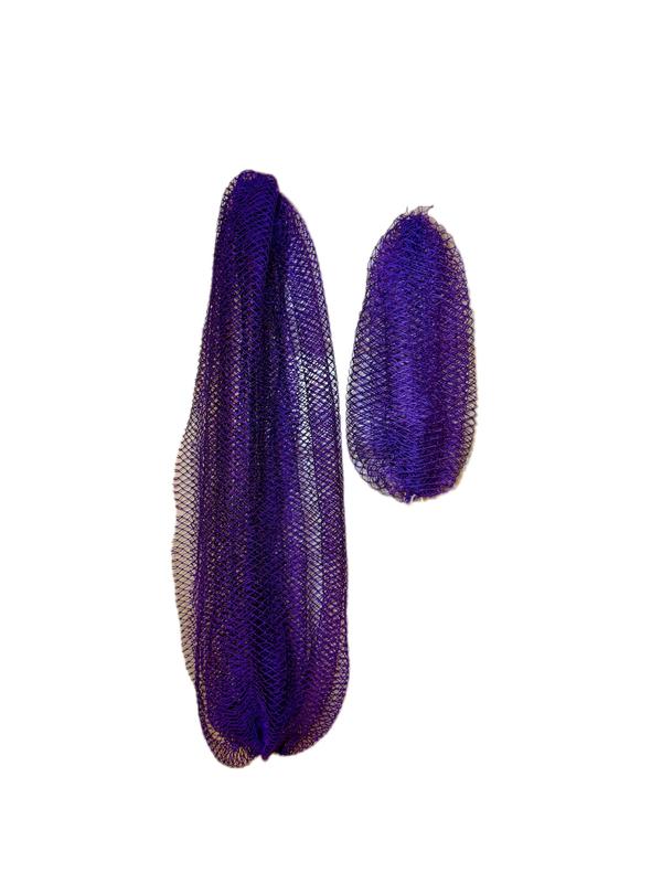 Face & Body African Exfoliating Net Sponge Duo -Mini Face + Full-Length Body Sponge (2-pack)