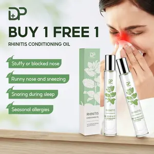 【Buy 1 Get 1 Free】DoctorPro Nasal Care Essential Oil Relieves Nasal Congestion, Rhinitis, and Sinusitis — Contains Menthol and Other Plant-based Ingredients — Suitable for Seasonal Changes, Home Use, Travel, and Nighttime Care