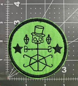 Voodoo Star Embroidery Patch