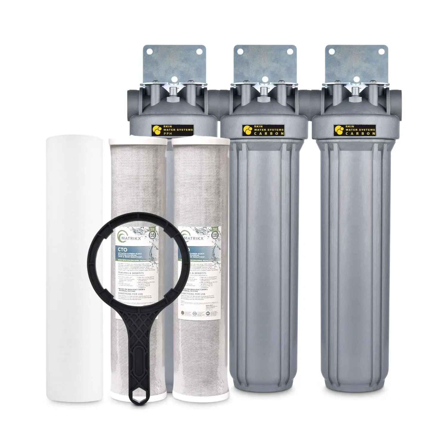 CBS PPH Salt-Free Anti-Scale System with Dual Carbon Filtration