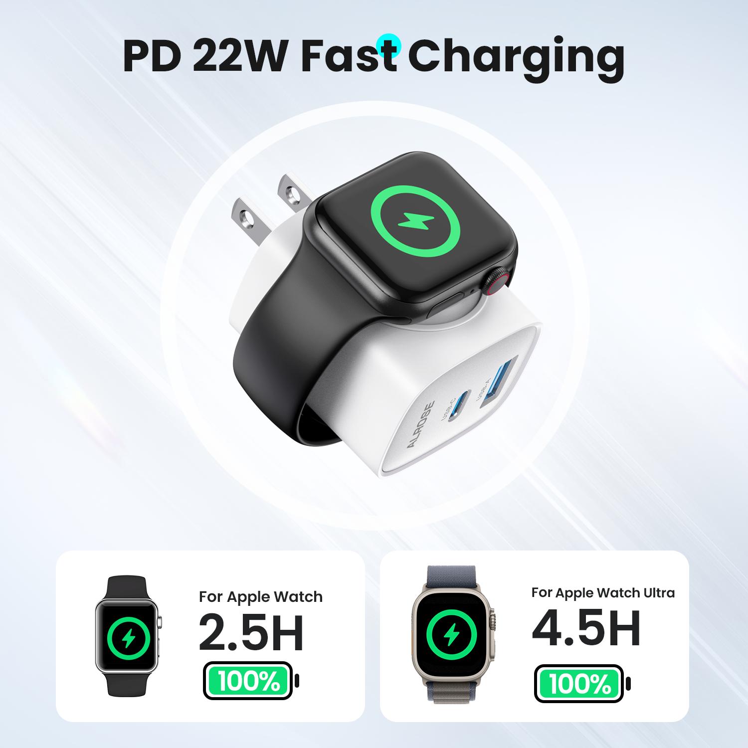 TOPADRE 3-in-1 Magnetic Wireless Cordless PD USB-C Wall Charger Block - 20W Fast Charging, Includes Cable, Compatible with iWatch Ultra/9/8/7/6, iPhone 17/17 Pro/16/16 Pro/15 Series, Electronic Cellphone TOPADRE 3-in-1 Magnetic Wireless Cordless PD USB-C Wall Charger Block - 20W Fast Charging, Includes Cable, Compatible with iWatch Ultra/9/8/7/6, iPhone 17/17 Pro/16/16 Pro/15 Series, Electronic Cellphone