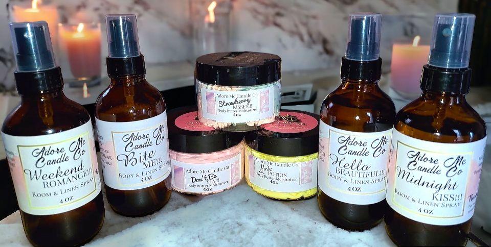 Body Butter Set+ personal care products +Nourishing Shea Skin Repair Strawberry Moisturizers