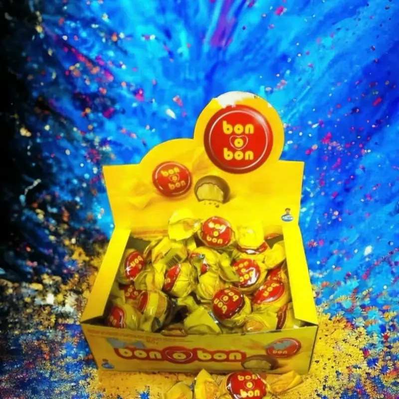 Bon o Bom Chocolate whit peanut  18 unts