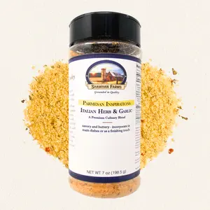Italian Herb and Garlic Parmesan Seasoning Topper Flavor Spice