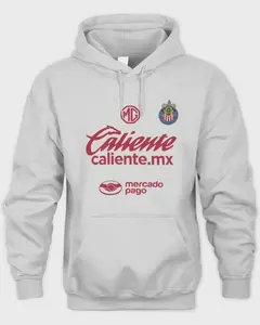 LIGA MX Chivas Guadalajara 2025 Away Hoodie Pullover Unisex Shirt