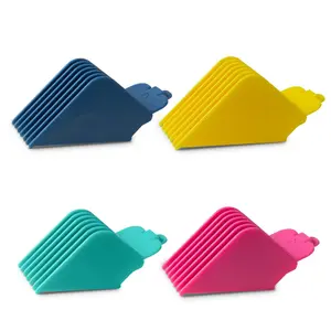 Clipper Guards 16 14 12 10 Compatible with Most Wahl Clippers, Color Coded Clipper Combs Replacement - 1.25", 1.5", 1.75" & 2"