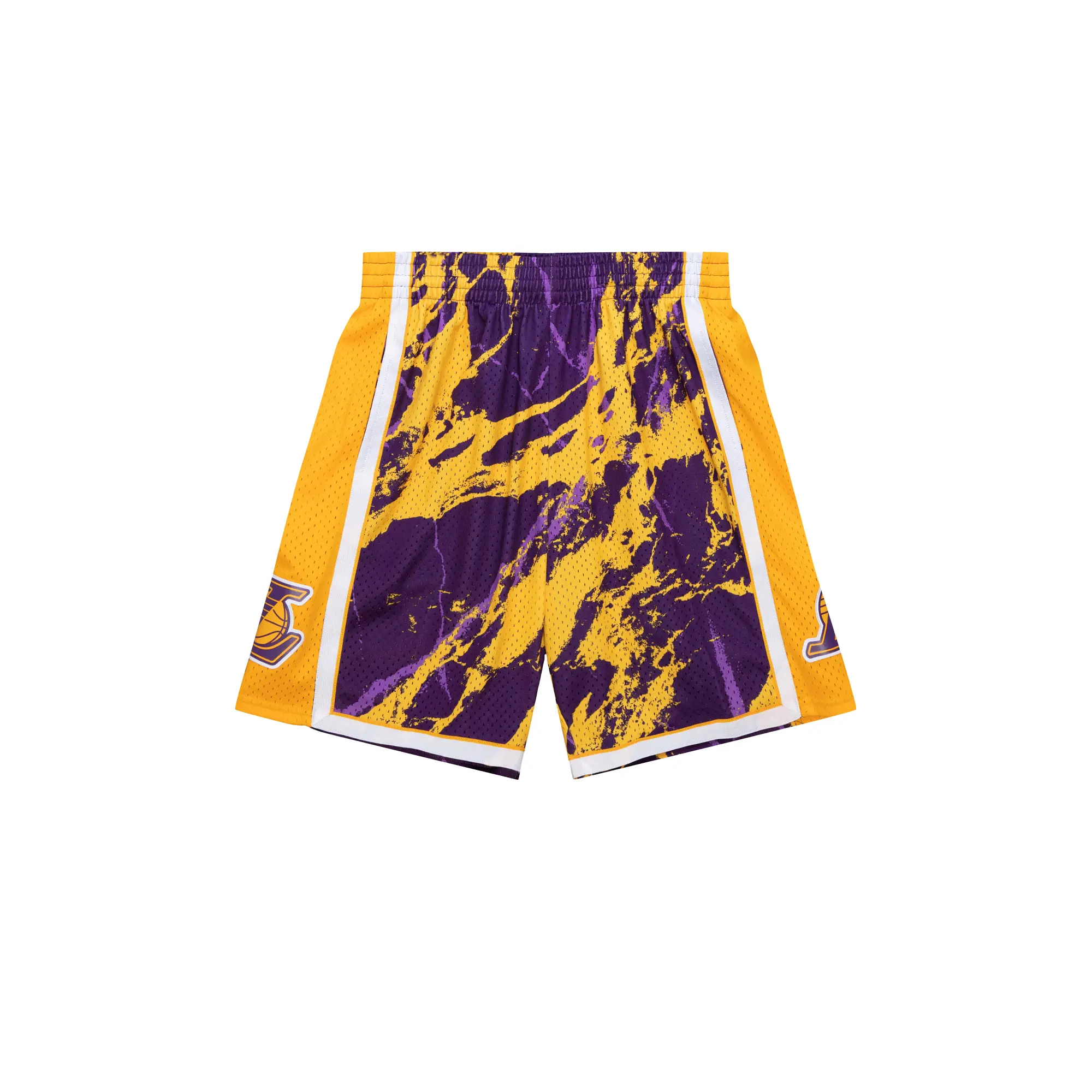 Team Marble Swingman Shorts "NBA LA Lakers 2009" PFSW1279 LAL09PPPPTPR