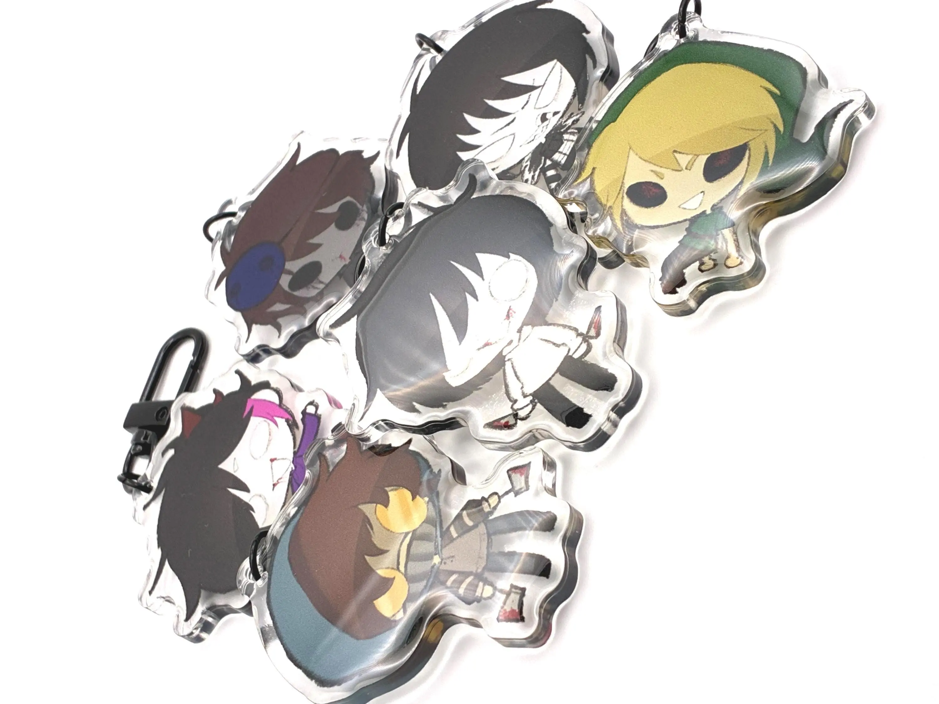 CREEPYPASTAS - Acrylic Keychains Birthday Gift For Fan Bags Accessories