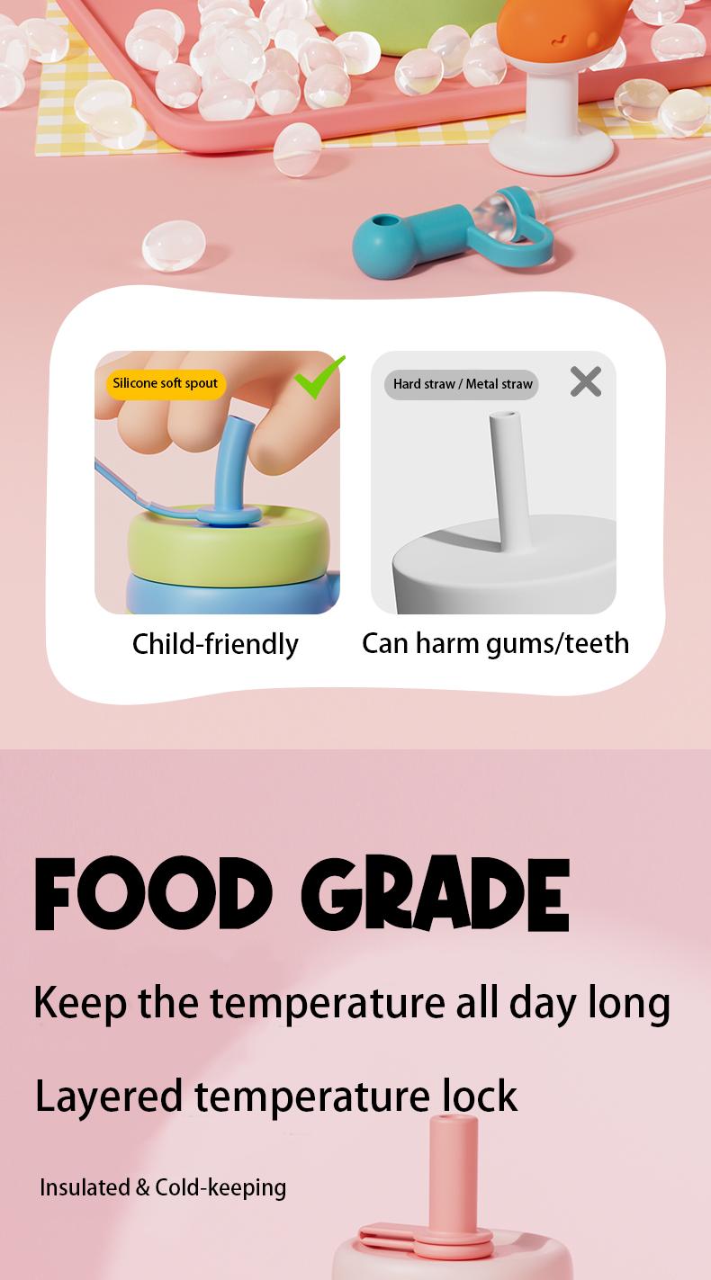 【COMOBEBE】24oz Stainless Steel Whale Fountain Tumbler – Spill-Proof, Dual Lids, Durable Handle, Dishwasher Safe, Cute and Fun for Kids & Adults 【COMOBEBE】24oz Stainless Steel Whale Fountain Tumbler – Spill-Proof, Dual Lids, Durable Handle, Dishwasher Safe, Cute and Fun for Kids & Adults