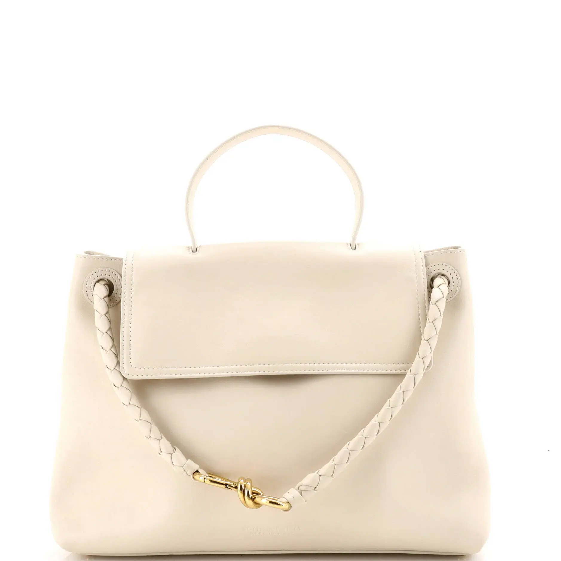 Pre-owned BOTTEGA VENETA Material Top Handle Bags by Rebag