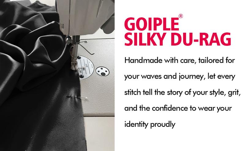 Silky Durags for Men Wave Pomade Strong Hold Easy Wash 360 Wave Turban Hats Workout Hat