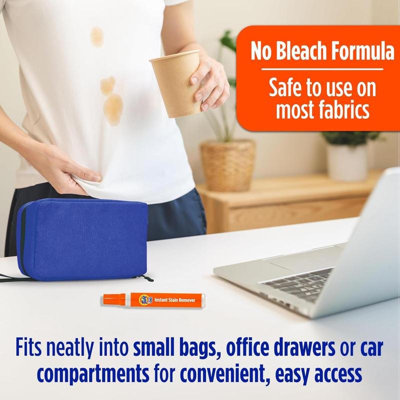 Tide Pen Stain Remover for Clothes, Tide To Go Pen, Instant Stain Remover Pen & Spot Cleaner, Portable & Travel-Friendly, Works on Food & Drink Stains, Fits in Purses & Bags, 3 Count (Pack of 1) Household