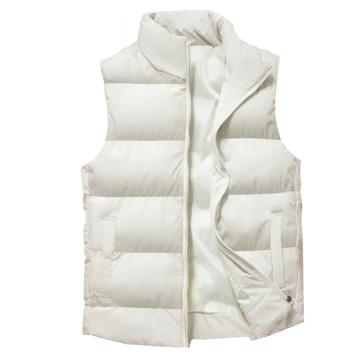 Men's Heavyweight Puffer Bubble Vest - (Sizes S 2XL) trending now cold weather on trend elevated basics day to night refined effortless flattering relaxed fit lightweight fall fashion wardrobe staple