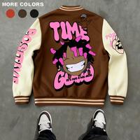 9236-Coffee & Apricot Colorblock