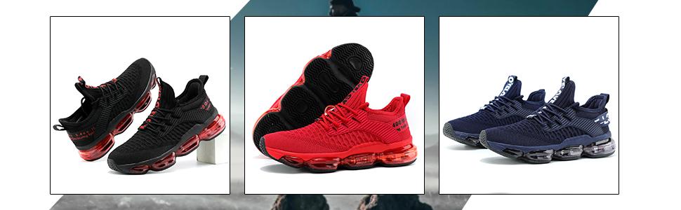 Men's Casual Lace up Low Top Running Shoes, Comfortable  Lightweight Breathable Sports Running Shoes, Perfectfor Students and Outdoor Sport Closed Runner Sneaker Walking Shoes Footwear Training Trainer Sports Shoes Outdoorfun Boy mens shoes