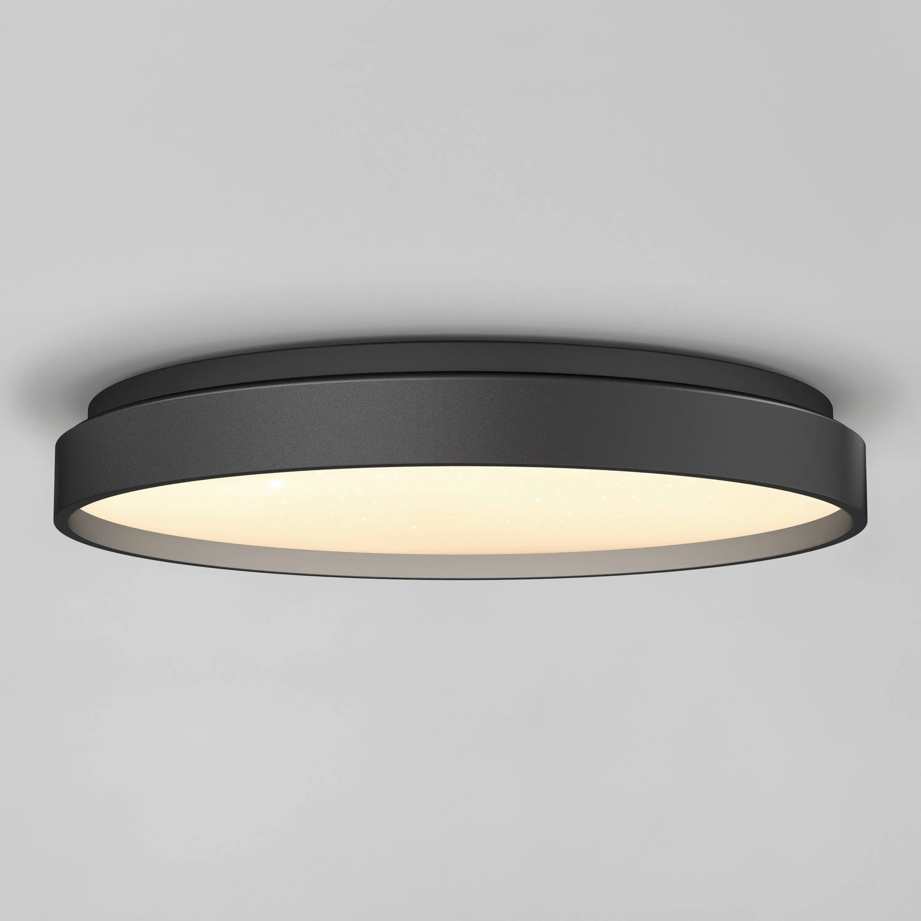 Celestia 15 in. modern LED flush mount light with remote
