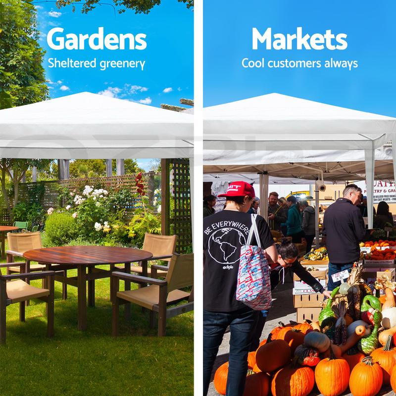 10x30 FT Outdoor Garden Gazebo Wedding Party Tent Canopy Marquee with Waterproof UV-Resistant Top and Rust-Resistant Steel Frame Large Event Shelter for Backyard Ceremonies and Commercial Gatherings