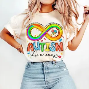 Autism Awareness Shirt, Retro Autism, Autism Mama Shirt, Autism Advocate, Special Education, Neurodiversity Shirt, Infinity Symbol