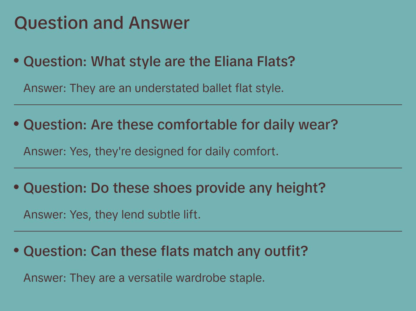Eliana Flats, Created for Macy's