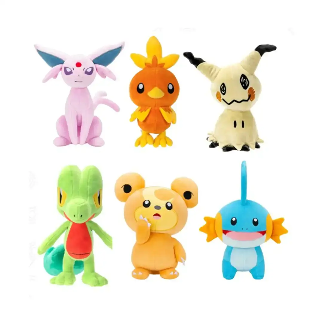 Jazwares Pokemon 8" Mystery Plush, Durable Soft Fluffy Stuffed Animal, Kids' Toy, Stuffed Animals