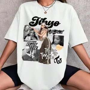 Twice Jihyo This Is For World Tour 2026 T-Shirt - Exclusive Dahyun Nayeon Momo Design