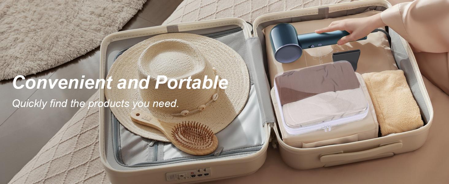 6 Pcs Clear Hard Zipper Case Hard Plastic Zipper Pouches Transparent Makeup Bag Pencil Pouches for Travel Snacks Christmas Trinket Storage Organizer Box(Clear,Three Sizes)