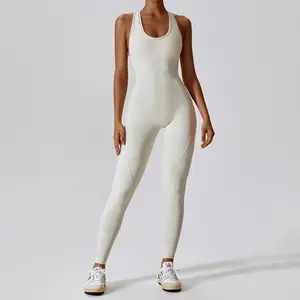 Yoga Jumpsuit Fitness Sports Overalls Gym Clothing Set Yoga Wear Pilates Workout Clothes for Women Outfit Push-Up Activewear