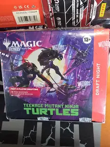 TMNT DRAFT NIGHT Box - 12 packs! MTG Magic The Gathering Teenage Mutant Ninja Turtles TMNT Trading Card Game